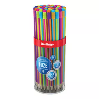 Berlingo, grafitová tužka Fuze, color, 72ks, s pryží Berlingo, grafitová tužka Fuze, color, 72ks, s pryží