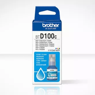 Brother BTD-100 (BTD100C) - cartridge, cyan (azurová)
