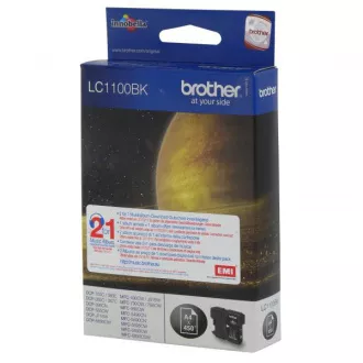 Brother LC-1100 (LC1100BK) - cartridge, black (černá) Brother LC-1100 (LC1100BK) - cartridge, black (černá)