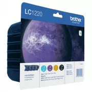 Brother LC-1220 (LC1220VALBP) - cartridge, black + color (černá + barevná)