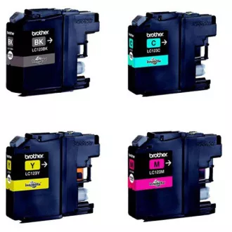 Brother LC-123 (LC123VALBP) - cartridge, black + color (černá + barevná)