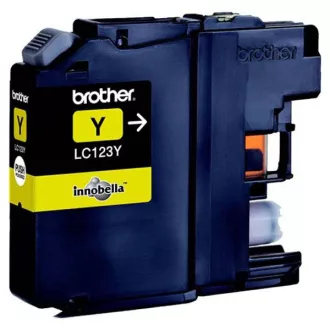 Brother LC-123 (LC123Y) - cartridge, yellow (žlutá)
