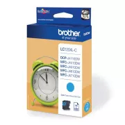 Brother LC-125-XL (LC125XLC) - cartridge, cyan (azurová)