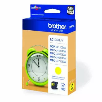 Brother LC-125-XL (LC125XLY) - cartridge, yellow (žlutá)