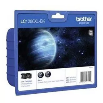 Brother LC-1280-XL (LC1280XLBKBP2) - cartridge, black (černá)