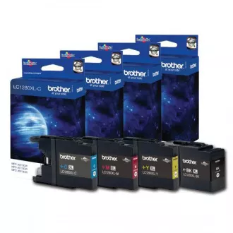 Brother LC-1280-XL (LC1280XLVALBP) - cartridge, black + color (černá + barevná)