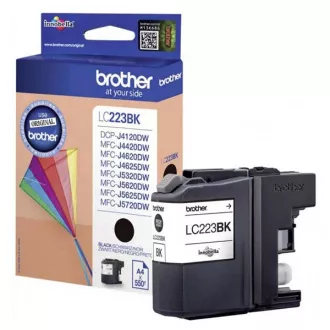 Brother LC-223 (LC223BK) - cartridge, black (černá)