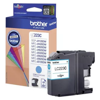 Brother LC-223 (LC223C) - cartridge, cyan (azurová)