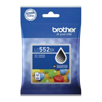 Brother LC-552 (LC552BK) - cartridge, black (černá) Brother LC-552 (LC552BK) - cartridge, black (černá)