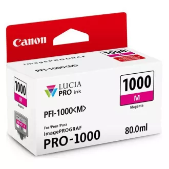 Canon PFI-1000 (0548C001) - cartridge, magenta (purpurová) Canon PFI-1000 (0548C001) - cartridge, magenta (purpurová)