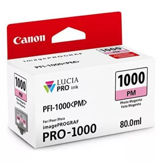 Canon PFI-1000 (0551C001) - cartridge, photo magenta (foto purpurová) Canon PFI-1000 (0551C001) - cartridge, photo magenta (foto purpurová)