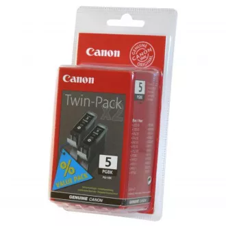 Canon PGI-5 (0628B030) - cartridge, black (černá) 2ks Canon PGI-5 (0628B030) - cartridge, black (černá) 2ks