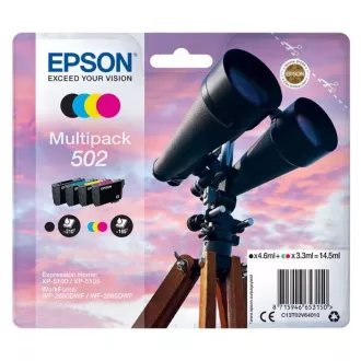 Epson C13T02V64010 - cartridge, black + color (černá + barevná) Epson C13T02V64010 - cartridge, black + color (černá + barevná)