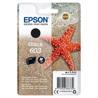 Epson C13T03U14010 - cartridge, black (černá)