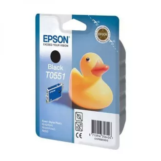 Epson T0551 (C13T05514020) - cartridge, black (černá) Epson T0551 (C13T05514020) - cartridge, black (černá)
