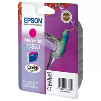 Epson T0803 (C13T08034021) - cartridge, magenta (purpurová) Epson T0803 (C13T08034021) - cartridge, magenta (purpurová)