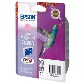 Epson T0806 (C13T08064011) - cartridge, light magenta (světle purpurová)