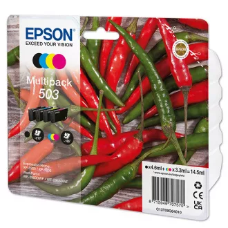 Epson C13T09Q64010 - cartridge, black + color (černá + barevná) Epson C13T09Q64010 - cartridge, black + color (černá + barevná)