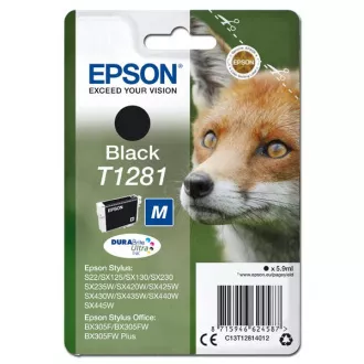 Epson T1281 (C13T12814012) - cartridge, black (černá)