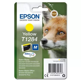 Epson T1284 (C13T12844012) - cartridge, yellow (žlutá) Epson T1284 (C13T12844012) - cartridge, yellow (žlutá)