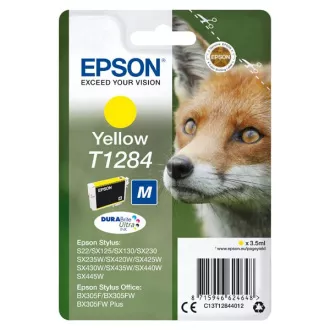 Epson T1284 (C13T12844022) - cartridge, yellow (žlutá) Epson T1284 (C13T12844022) - cartridge, yellow (žlutá)