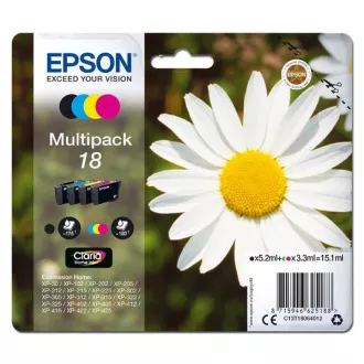 Epson T1806 (C13T18064012) - cartridge, black + color (černá + barevná) Epson T1806 (C13T18064012) - cartridge, black + color (černá + barevná)