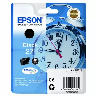 Epson T2701 (C13T27014010) - cartridge, black (černá) Epson T2701 (C13T27014010) - cartridge, black (černá)