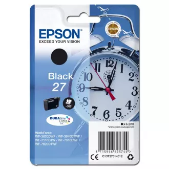 Epson T2701 (C13T27014012) - cartridge, black (černá) Epson T2701 (C13T27014012) - cartridge, black (černá)