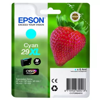Epson T2992 (C13T29924010) - cartridge, cyan (azurová) Epson T2992 (C13T29924010) - cartridge, cyan (azurová)