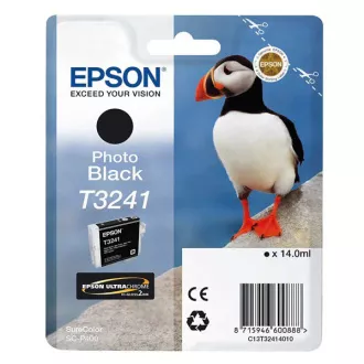 Epson T3241 (C13T32414010) - cartridge, photoblack (fotočerná) Epson T3241 (C13T32414010) - cartridge, photoblack (fotočerná)