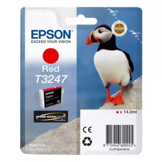 Epson T3247 (C13T32474010) - cartridge, red (červená) Epson T3247 (C13T32474010) - cartridge, red (červená)