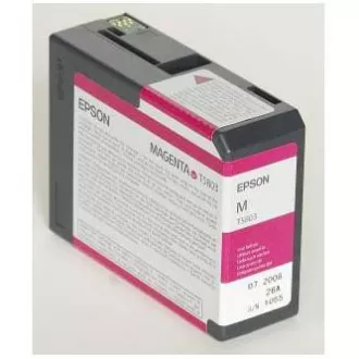 Epson T5803 (C13T580300) - cartridge, magenta (purpurová) Epson T5803 (C13T580300) - cartridge, magenta (purpurová)