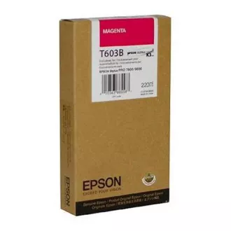 Epson T603B (C13T603B00) - cartridge, magenta (purpurová) Epson T603B (C13T603B00) - cartridge, magenta (purpurová)