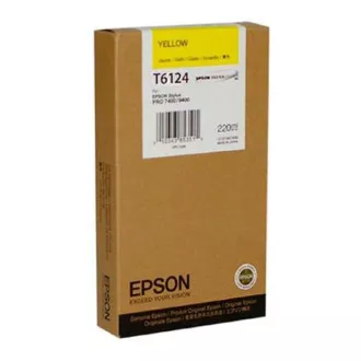 Epson T6124 (C13T612400) - cartridge, yellow (žlutá) Epson T6124 (C13T612400) - cartridge, yellow (žlutá)