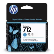 HP 712 (3ED67A) - cartridge, cyan (azurová)