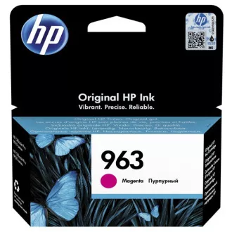 HP 963 (3JA24AE#301) - cartridge, magenta (purpurová) HP 963 (3JA24AE#301) - cartridge, magenta (purpurová)