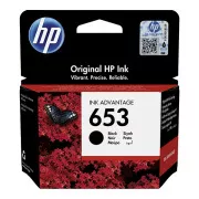 HP 653 (3YM75AE) - cartridge, black (černá)