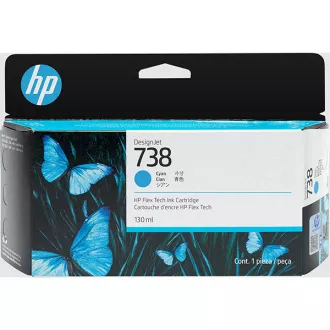 HP 738 (498N5A) - cartridge, cyan (azurová) HP 738 (498N5A) - cartridge, cyan (azurová)