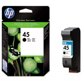HP 45 (51645AE) - cartridge, black (černá) HP 45 (51645AE) - cartridge, black (černá)