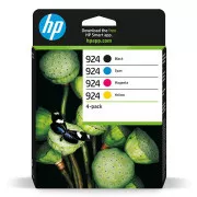 HP 924 (6C3Z1NE#301) - cartridge, black + color (černá + barevná)