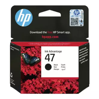 HP 47 (6ZD21AE) - cartridge, black (černá) HP 47 (6ZD21AE) - cartridge, black (černá)