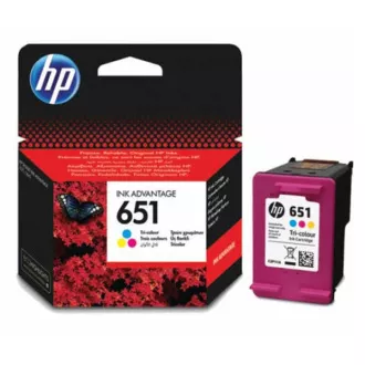 HP 651 (C2P11AE) - cartridge, color (barevná)