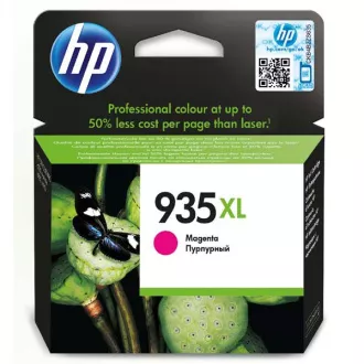 HP 935-XL (C2P25AE#301) - cartridge, magenta (purpurová) HP 935-XL (C2P25AE#301) - cartridge, magenta (purpurová)