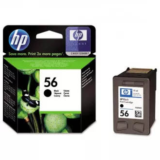 HP 56 (C6656AE) - cartridge, black (černá) HP 56 (C6656AE) - cartridge, black (černá)