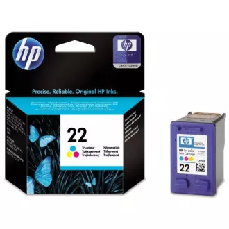 HP 22 (C9352AE#301) - cartridge, color (barevná) HP 22 (C9352AE#301) - cartridge, color (barevná)