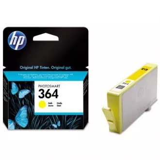 HP 364 (CB320EE) - cartridge, yellow (žlutá) HP 364 (CB320EE) - cartridge, yellow (žlutá)
