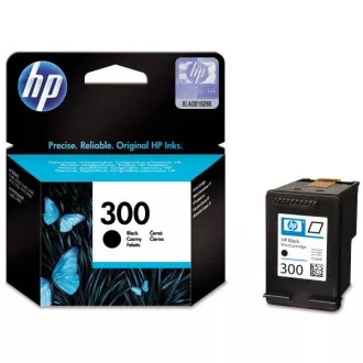 HP 300 (CC640EE) - cartridge, black (černá) HP 300 (CC640EE) - cartridge, black (černá)