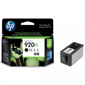 HP 920-XL (CD975AE) - cartridge, black (černá) HP 920-XL (CD975AE) - cartridge, black (černá)