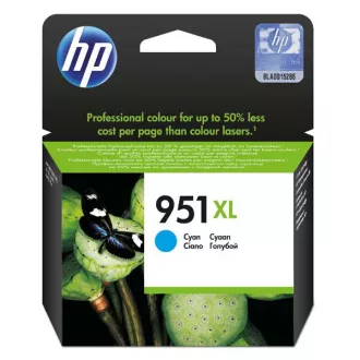 HP 951-XL (CN046AE) - cartridge, cyan (azurová) HP 951-XL (CN046AE) - cartridge, cyan (azurová)