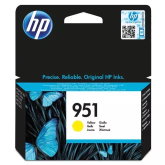 HP 951 (CN052AE) - cartridge, yellow (žlutá) HP 951 (CN052AE) - cartridge, yellow (žlutá)